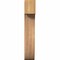 Ekena Millwork Del Monte Smooth Corbel, Western Red Cedar, 3 1/2"W x 8"D x 20"H COR04X08X20DEL00SWR - alternate 3